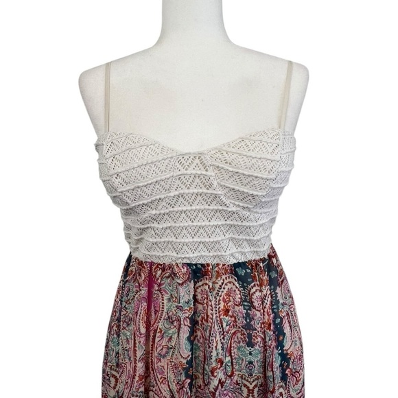 Trixxi Three Pink Hearts Sleeveless Open Back Maxi Dress - Size Small - Picture 2 of 13